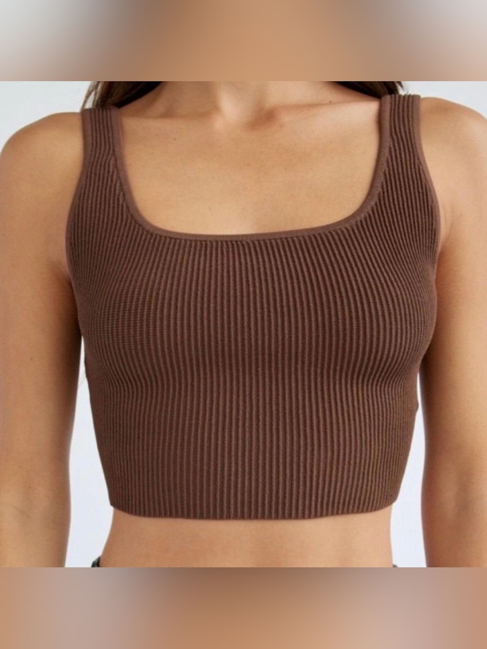 Babaton Women's Brown Crop-top
